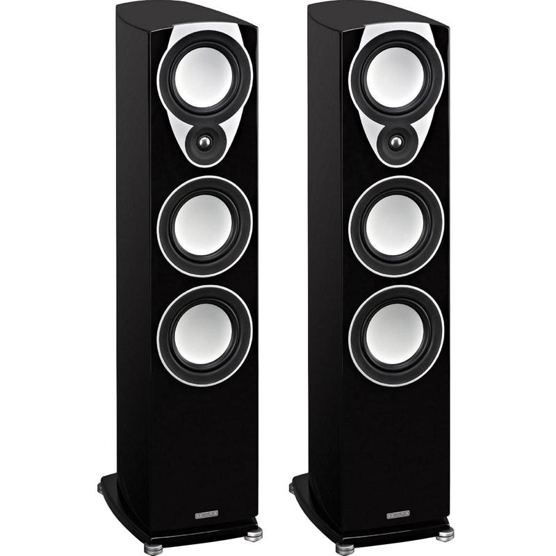 Mission SX4 floor stand speakers (gloss black)