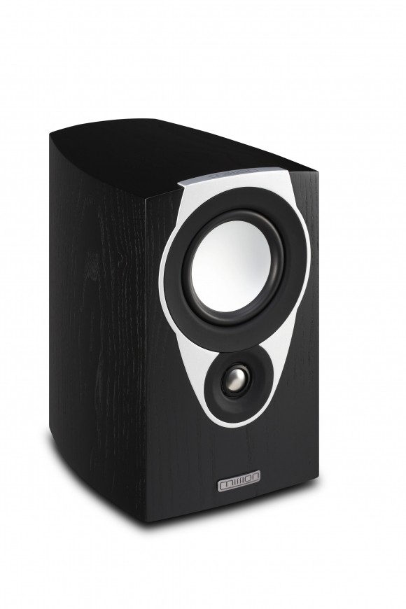 Mission SX1 bookshelf speaker (gloss black)