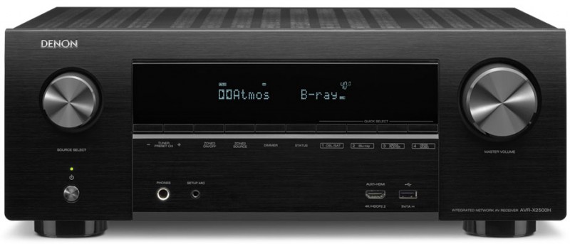 Denon AVR-X2500H home theatre receiver