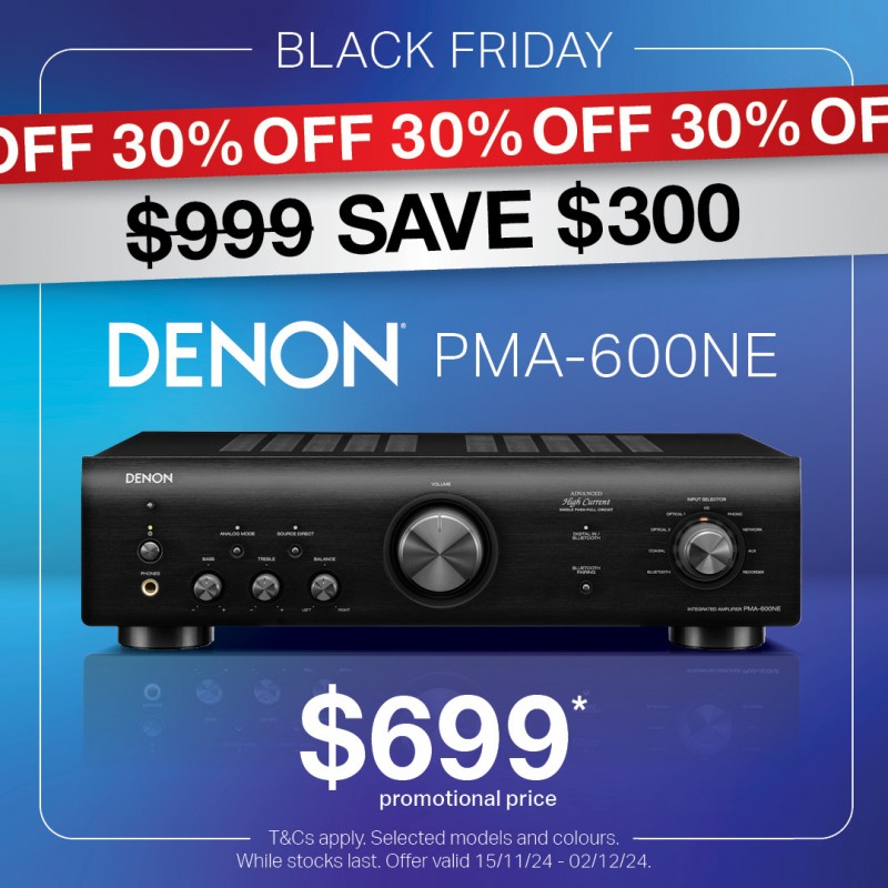 Denon: PMA-600NE Stereo Integrated Amplifier with Bluetooth