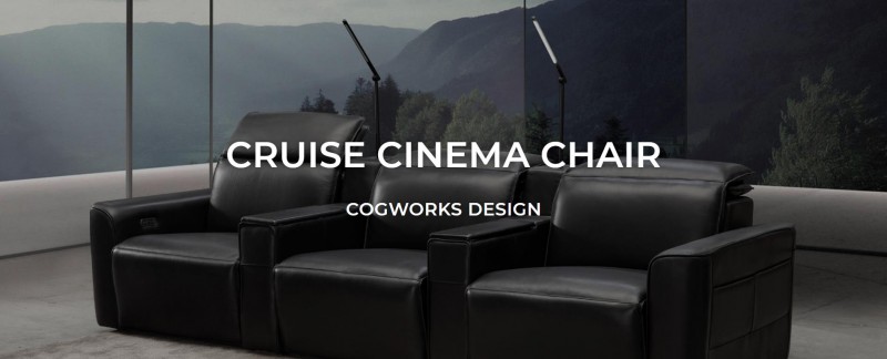 Sovereign Cinema Seating - Cruise 5306C 2 Arm Leather Motorised Recliner