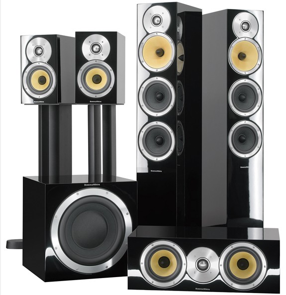 Bowers & Wilkins CM8 Theatre Pack