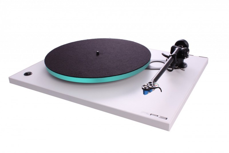 Rega RP3 Turntable (inc Ortofon MC-1 turbo) Cool Grey