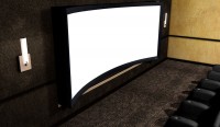 SmX PROCURV - Fixed Curved Projection Screen  (ex demo) - SOLD NO LONGER AVAILABLE