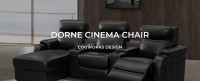 Sovereign Cinema Seating - Dorne 3906D 2 Arm Leather Motorised Recliner