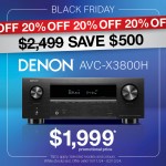 Denon: AVC-X3800 - 9.4 Channel AV Amplifier