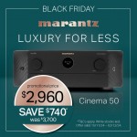 Marantz CINEMA50: 9.4 Channel Premium AV Receiver